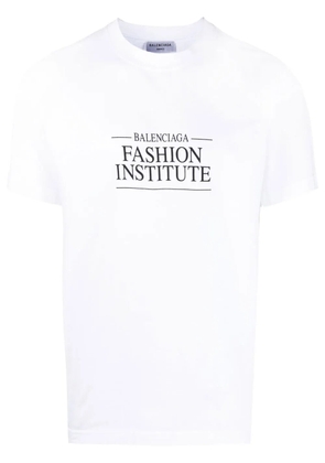 Balenciaga Fashion Institute T-shirt - White