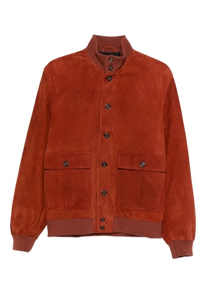 Valstar button-up bomber jacket - Red