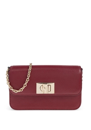 Furla mini 1927 chain-strap cross body bag - Red