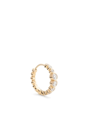 Sophie Bille Brahe 18K recycled yellow gold Ensemble Daisy diamond hoop