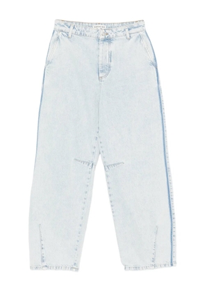HERSKIND buttoned wide-leg jeans - Blue