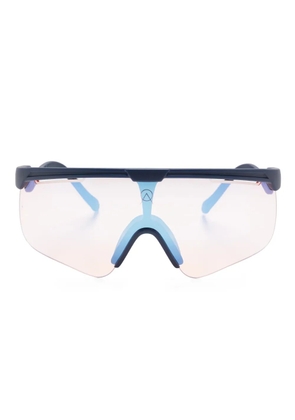 Alba Optics oversized-frame sunglasses - Blue