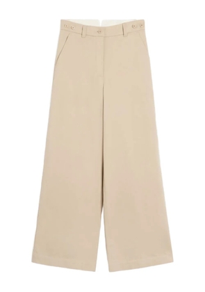 Weekend Max Mara high-waisted wide-leg trousers - Neutrals