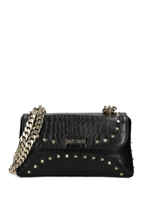 Just Cavalli stud-embellished shoulder bag - 899 BLACK