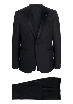 Tagliatore single-breasted virgin wool suit - Blue