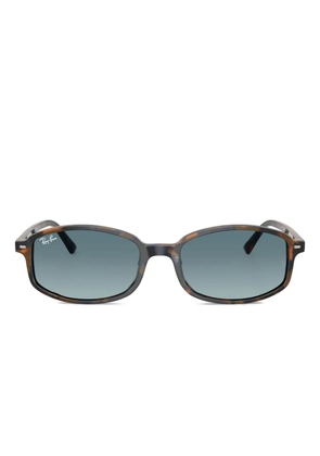 Ray-Ban tortoiseshell rectangle sunglasses - Brown