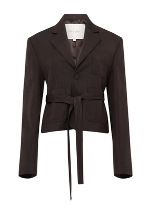 JW Anderson belted pocket jacket - Brown