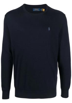 Polo Ralph Lauren Polo Pony-embroidery jumper - Blue