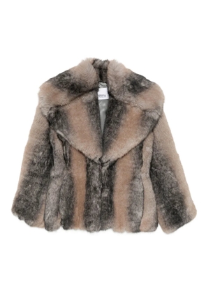 Erika Cavallini Iris coat - Brown