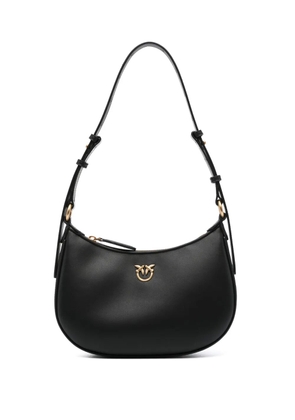 PINKO Love Birds leather shoulder bag - Black