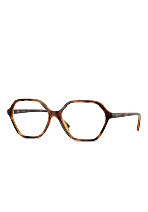Vogue Eyewear geometric-frame glasses - Brown