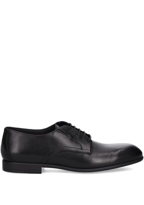 Baldinini leather derby shoes - Black