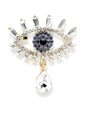 HZMER JEWELLERY evil eye brooch - Gold