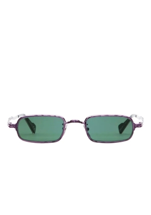 Kuboraum rectangle-frame sunglasses - Purple