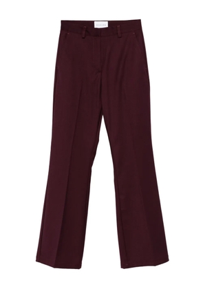 MARSEM press-crease pants - Red