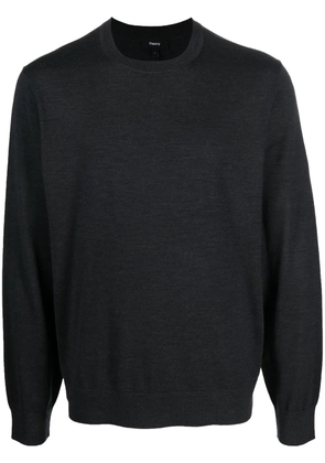 Theory crew-neck pullover jumper - Grey