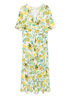 DVF Diane von Furstenberg Vibeke midi dress - White