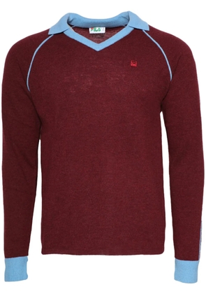 Fila contrasting trim t-shirt - Red