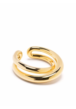 Charlotte Chesnais Initial open-detail ring - Gold