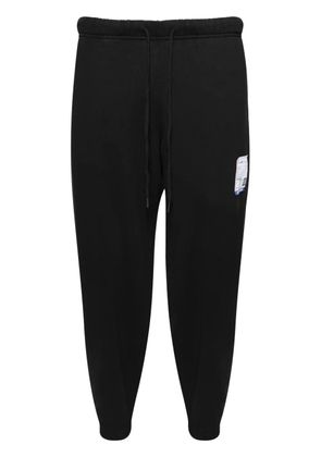 Maison MIHARA YASUHIRO logo-appliqué track pants - Black
