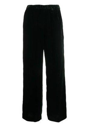ASPESI straight-leg velvet trousers - Green