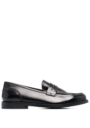 Alberto Fasciani Zoe leather penny loafers - Black