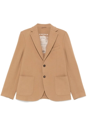 Circolo 1901 felted blazer - Brown