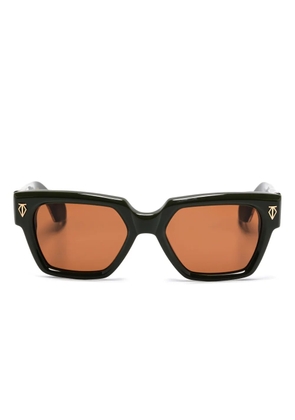 T Henri Eyewear square-frame sunglasses - Green