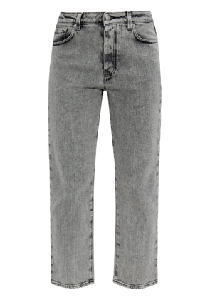 Fabiana Filippi cotton straight jeans - Grey