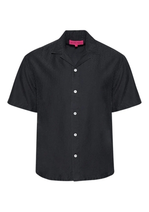 The Elder Statesman short-sleeve button-down shirt - Black