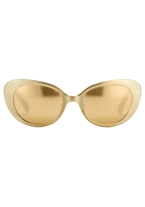 Linda Farrow 'Linda Farrow 282' sunglasses - Gold