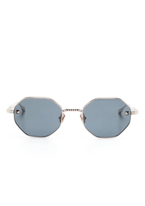 VALENTINO GARAVANI EYEWEAR V-Stud sunglasses - Gold