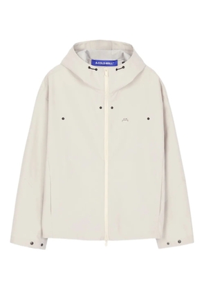 A-COLD-WALL* Balfron hooded zip-front jacket - Neutrals