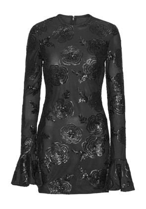 ROTATE BIRGER CHRISTENSEN long-sleeve mini dress - Black