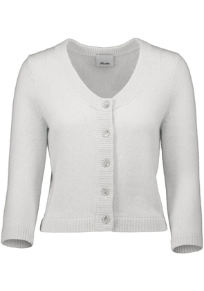 Allude cashmere cardigan - White