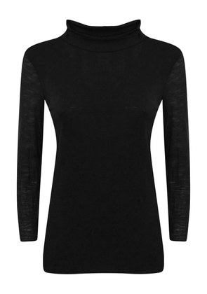 Liviana Conti roll-neck top - Black