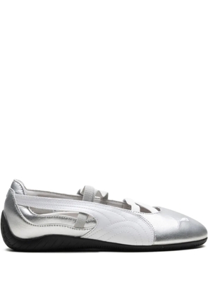 PUMA Speedcat 'Silver' ballet flats