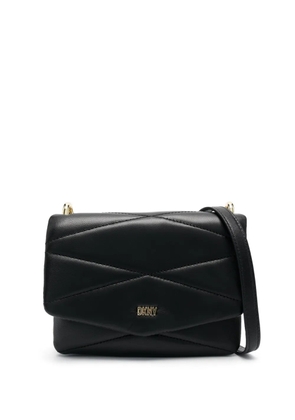 DKNY quilted leather crossbody bag - Black
