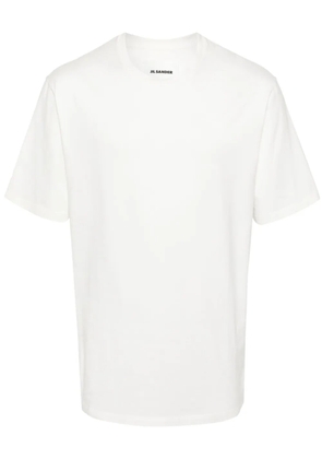 Jil Sander logo-print cotton T-shirt - Neutrals