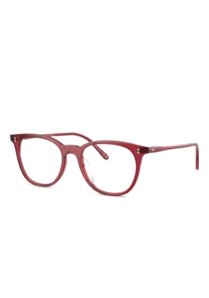 Oliver Peoples round glasses - Red