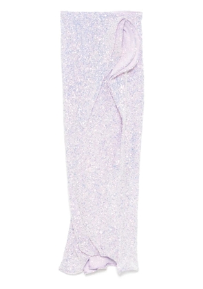 Maticevski sequin-embellished skirt - Purple