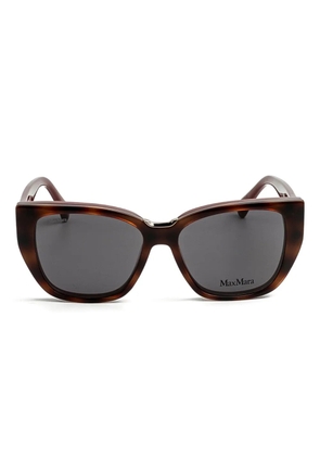 Max Mara cat-eye frame glasses - Brown