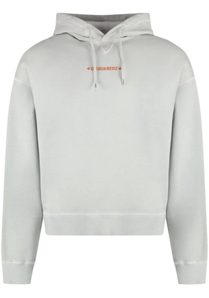 DSQUARED2 logo-print hoodie - Green