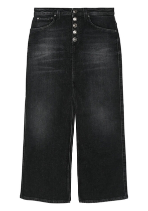 DONDUP denim midi skirt - Black