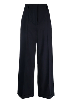Kenzo wide-leg wool trousers - Blue