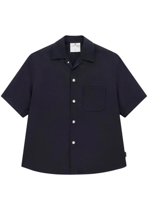 Courrèges Skater Retro Twill Shirt - Blue