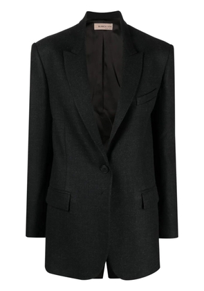 Blanca Vita Gasteria wool blend single-breasted blazer - Grey