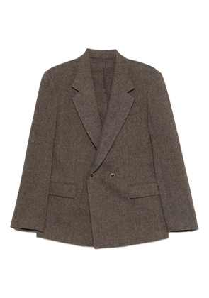 MARSEM single-breasted blazer - Brown