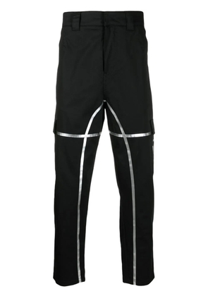 Ferrari panelled tapered trousers - Black