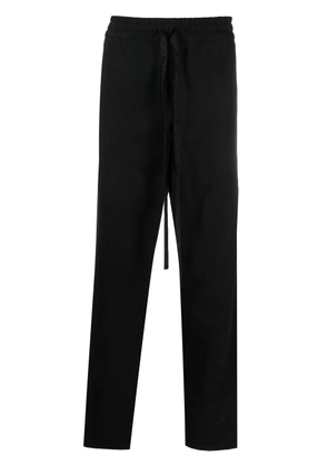 RHUDE side stripe detail track pants - Black